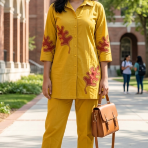 Mustard Maple Grace Co-Ord Set